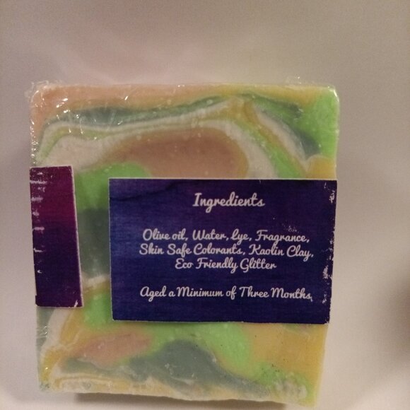 Garden Sage and Citrus - 100% Olive Oil Castile - Coconut Free - Nut Free - Picture 2 of 2